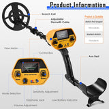 Professional Underground Metal Detector - GTX5030 Scanner Finder for Gold Digger Treasure Hunter Pinpointer