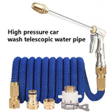 Household Triple Telescc Garden Irrigation wer Watering Hose Set High Pressure Car Wash Water Gun