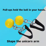 1pc Grip Exercise Ball, Pull-ups Auxiliary Training Ball, Forearm Strength Training Ball
