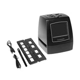 Portable Negative Scanner - 35mm & 135mm Slide Film Converter, Photo Digital Image Viewer with 2.4" LCD and Build-in Editing Software