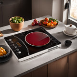 1pc, Electric Cooktop Portable Stove, Electric Hot Plate Single Burner Electric Stove Top Infrared Cooktop 3500W