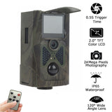 Outdoor Trail Camera 20MP 1080P HD Waterproof Wildlife Hunting Scouting Game Infrared Night Vision Surveillance Trap Camera