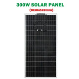 18V 300W Solar Panel Kit Charge 12V PET Flexible Solars Cells Battery Charger for Camping Car RV Mobile Phone