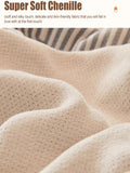Geometric design high-end towel/double-sided anti-cat scratch towel/four-season sofa cover
