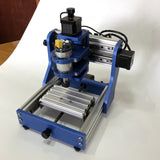 DIY Mini CNC Router Engraver 1310 Full Metal Frame Desktop PCB Milg hine Wood Carving Optional 500mW Laser Offe Control
