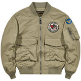 Men's Fashion Vintage Workwear Baseball Jacket