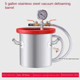 Visible defoaming AB glue stabilized wooden epoxy silicone deoaming bucket vacuum pump tank