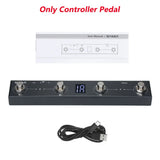 M-VAVE Chocolate BT Rechargeable 4 Buttons MIDI Controller Pedal APP Control with Wireless Transmission System