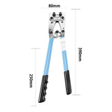 HX-50B Cable Crimping Tool Professional Terminals Crimper Plier Car Auto Copper R-Ing Terminal Soldered Connectors