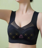 Electric Breast Massager Bra Chest Enhaner With Hot Compress Vibration Breast Up Massage Increas Growth tools
