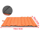 Portable Pet and Outdoor Waterproof Dog Beds for with Storage Carry Bag Cat Washable Bed Mat Clean Pad