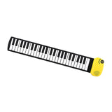 49 Key up Support Headphone and Speaker Electronic Hand Roll Piano for Kids Ages 3+ Class Teaching Adults Beginners