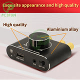 X100H 15W Stereo Board 12/24V Speaker Audio Amplifier BT 3.5mm AUX USB U-disk Input Amplification Module APP Control