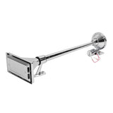 Zinc Alloy Air Horn Electronic Easy To Install Marine Grade Shiny Appearance Single Trumpet Air Horn for RV for Pickup for SUV