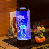 1pc Color-Changing Jellyfish Lava Lamp - Battery Or USB Powered Smart Home Light
