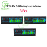 1-20Pcs 18650 Li-ion Lipo Lithium 5-30V Lead Acid Battery Level Indicator Tester LCD Display Module Capacity Voltage Meter