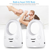 Portable 2.4GHz Wireless Digital Audio Monitor One-Way Talk Crystal Clear Baby Cry Detector Sensitive Transmission