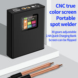 Portable DIY Mini Welder Handheld Energy Storage 18650 Spot hine Lithium Battery Welding Tool 30 gear Adjustable