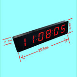 1.2 inch 6-bit LED Digital Electronic Clock W second display TIME Alarm clock temperature GPS Beidou timing Typc-C USB 5V