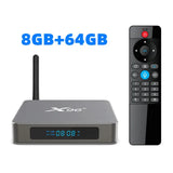 X96 X6 Android 11.0 TV 4/8GB RAM 32/64/128GB ROM RK3566 Support 8K 3D 2.4G/5G Dual WiFi 1000M BT4.X Set Top Box