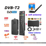 H.265 HEVC DVB-T2 C tdt tuner antenna DVB-C PVR super cast 10bit DVB-T Digital TV option WIFI Y0UTUB for Europe asia africa