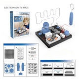 STEM DIY Physical Science Explore Electric Maze Experiment Puzzle Building Toy Handmade Experiment Kit for Child