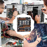 X99 Dual CPU LGA2011 Support DDR4 ECC Memory Motherboard PCB With 2XE5 2620 V3 CPU+2Xthermal Pad