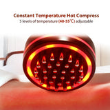 Electric Meridian Brush Scraping Lymphatic Cupping Guasha Device Vibrate Anti Cellulite Massager Fat Burner Weight Loss