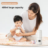 Portable for Baby Formula 400ml/350ml Capacity 37-55℃ Temperature Wireless Instant Water Warmer Electric Kettle