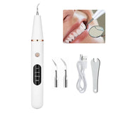 Scaler For Tartar Stain Tooth Calculus Remover Electric Sonic Teeth Plaque Cleaner Dental Stone Removal Household