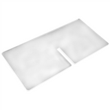 Acrylic Book X-Shaped Display Stand Cookbook Recipe Menu Magazines Storybook Holder for Display,Transparent L