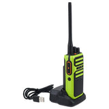 RB17A Green Handheld Walkie Talkie - 5W, USB Charging, Suitable for KTV, Hotel Security, Construction Sites