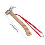 Multifunctional Copper with Bent Handle Tabernacle Spikes Hammers Practical Tentage Ground Pegs Mallet Camping Equipment