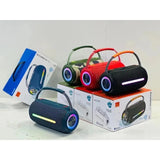 Colorful Lamp Subwoofer Waterproond Dustproof Bluetooth Speaker Outdoor Professional Mini Party Box Speakers