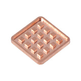 5pcs Copper Heat Sink Adhesive Back Heatsink Cooler For Vga Gpu Miniature Radiator Ddr3 Ram Memory Ic Chipset Cooling Accessories