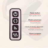 Electric Foot Massager with Shiatsu, Health Care Therapy, Relaxation. Infrared Heating, Body Massager. Heat Deep Muscles, Kneading Roller. Salud.
