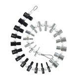 23 21 Sizes Inch & Metric Nut Screw Portable Bolt Thread Checker
