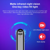 256GB Thumb Mini 1080P Vlogging Video Recorder Camera Recording Pen with Clip