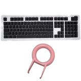 104 Pbt Keycaps Solid Color Backlight Replacement For Mechanical Keyboard