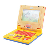 Kids Laptop Electronic Toys Educational Learning Computer Sound Rose Red Yellow Plastic Mouse Keyboard Fun Music