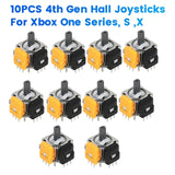 10PCS 4Th Gen For One/Series S/X Hall Electromagnetic Adjustable Joystic Repair Kit