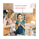 4-Tier Wooden Stand,with Slots Rustic Earring Display Card Holder for Showing Exhibition Jewelry Storage