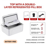 Double Layer Large Capacity Portable Intelligent Insulated Cooler Refrigerator