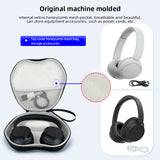 for Sony WH-CH720N/WH-CH520 Headphone Storage Wireless Earphones Protection Bag Carrying Case EVA Anti Scratch Dustproof Box