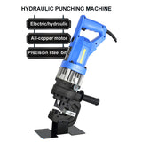 1300W Hole Puncher hine Electric Punching Tool Hydraulic Piercing Press
