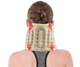 NEW Neck natural curvature neck brace Cervical Vertebra Traction Air Cushion tractor iatable belt Brace