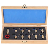 Mainspring Winder Set Brass Watch Repair Tool Wristwatch Repairing DIY Tools Kit for Watchmaker