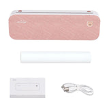 PeriPage A4 Thermal Transfer Wireless Photo Printer - USB & BT Connectivity, Supports 2''/3''/4'' Paper Width