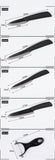 3456 inch Ceramic Cutter with Peeler Black Fruit Knife set Ceramic Utensils