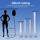 2L Douche Reusable Heat Preservation Enema Bag Treating Constipation Detox Anal Vaginal Colon Cleaning Set